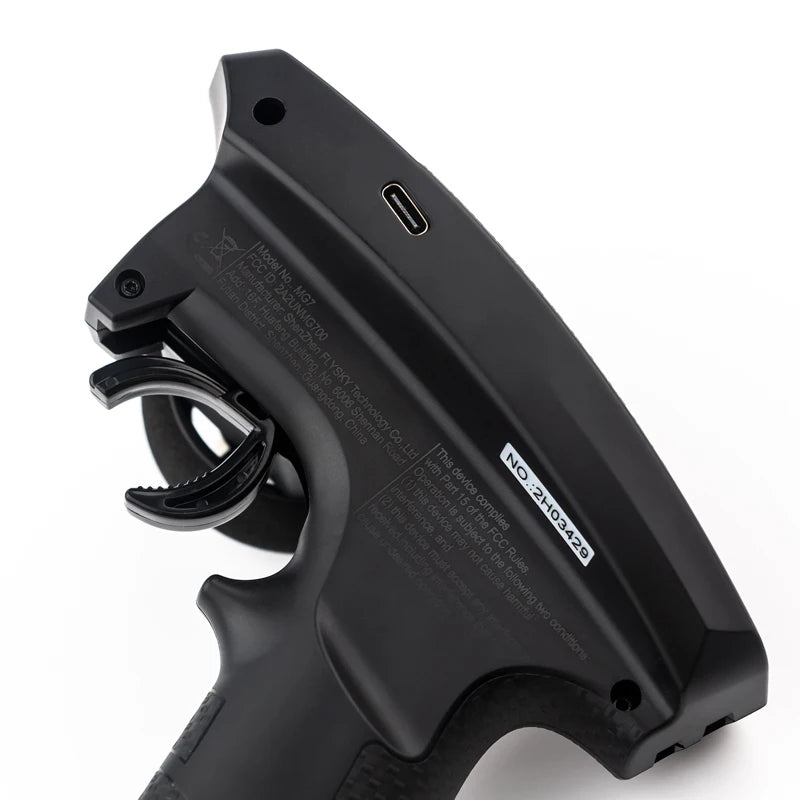 FLYSKY FS-MG7 Transmitter 2.4G 7CH ANT RC Car Boat Remote Controller with FS-R7D Receiver for RC Car Boat DIY Accessories 35 flyhike FS-MG7 Transmitter SPECIFICATIONS Brand Name