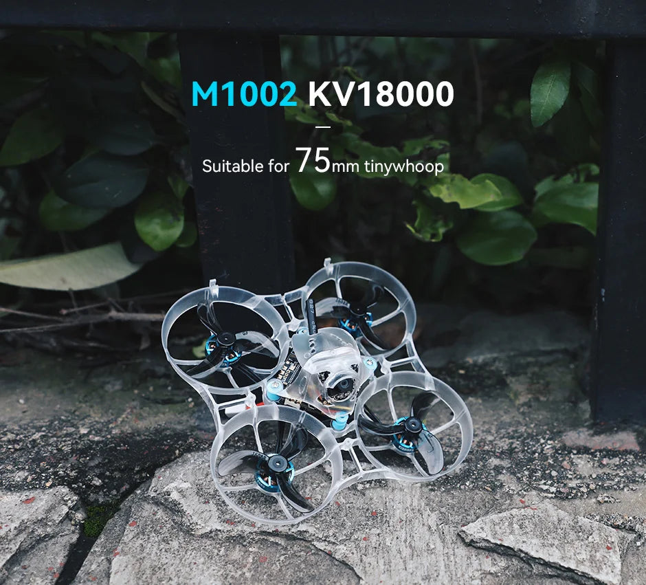 T-MOTOR M1002 KV18000 Brushless Micro Motor Suitable For 75mm Tinywhoop FPV Drone 6 T-MOTOR, M1002 KV18000 Suitable for 75mm tinywhoo