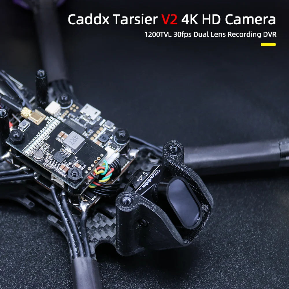 TCMMRC LAL5.1 Drone Kit - HD Professional Radio Control Drone Kit Wheelbase 225mm 2507 2600kv Brushless Motor with 4K Dual Camera Quadcopter 9 TCMMRC LAL5.1 Drone, Caddx Tarsier V2 4K HD Camera 1200TVL 30fp