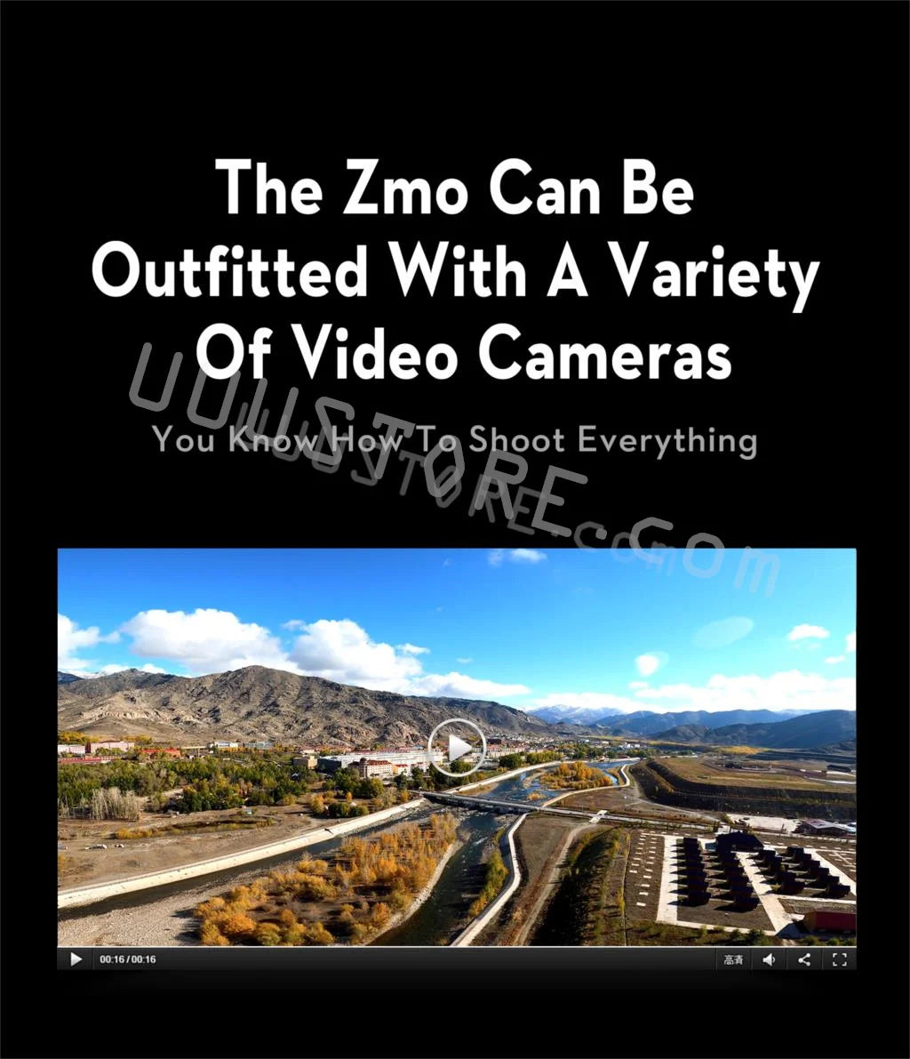 OMPHOBBY ZMO VTOL RC AirPlane , The Zmo Can Be Outfitted With A UOf Video Cameras You Shoot Everything