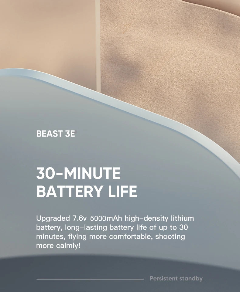 BEAST 3E SG906 MAX2 Drone, s0oOmAh high-density lithium battery, long-lasting battery life