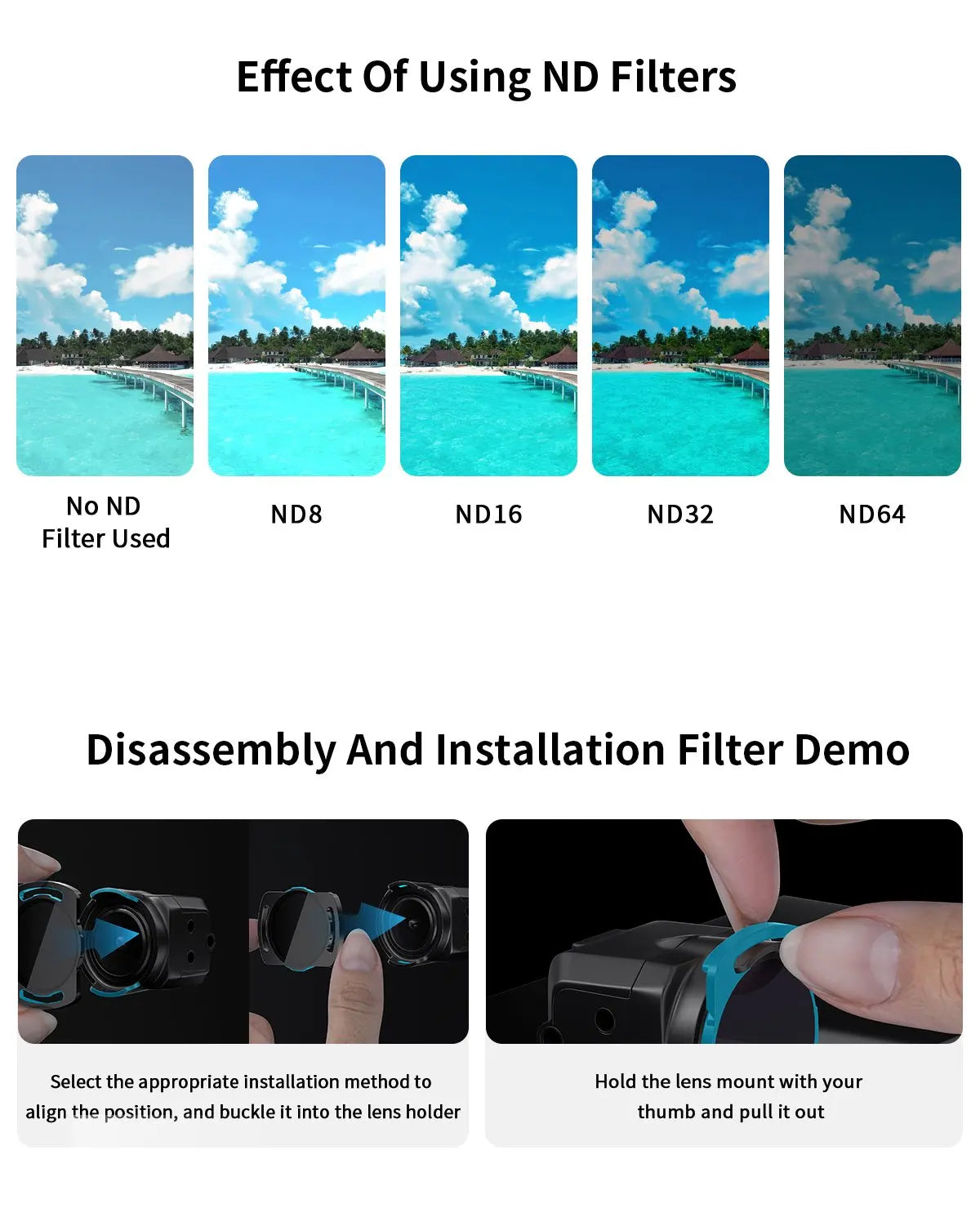 GEPRC O3 Air Unit ND Filter, GEPRC O3 Air Unit ND