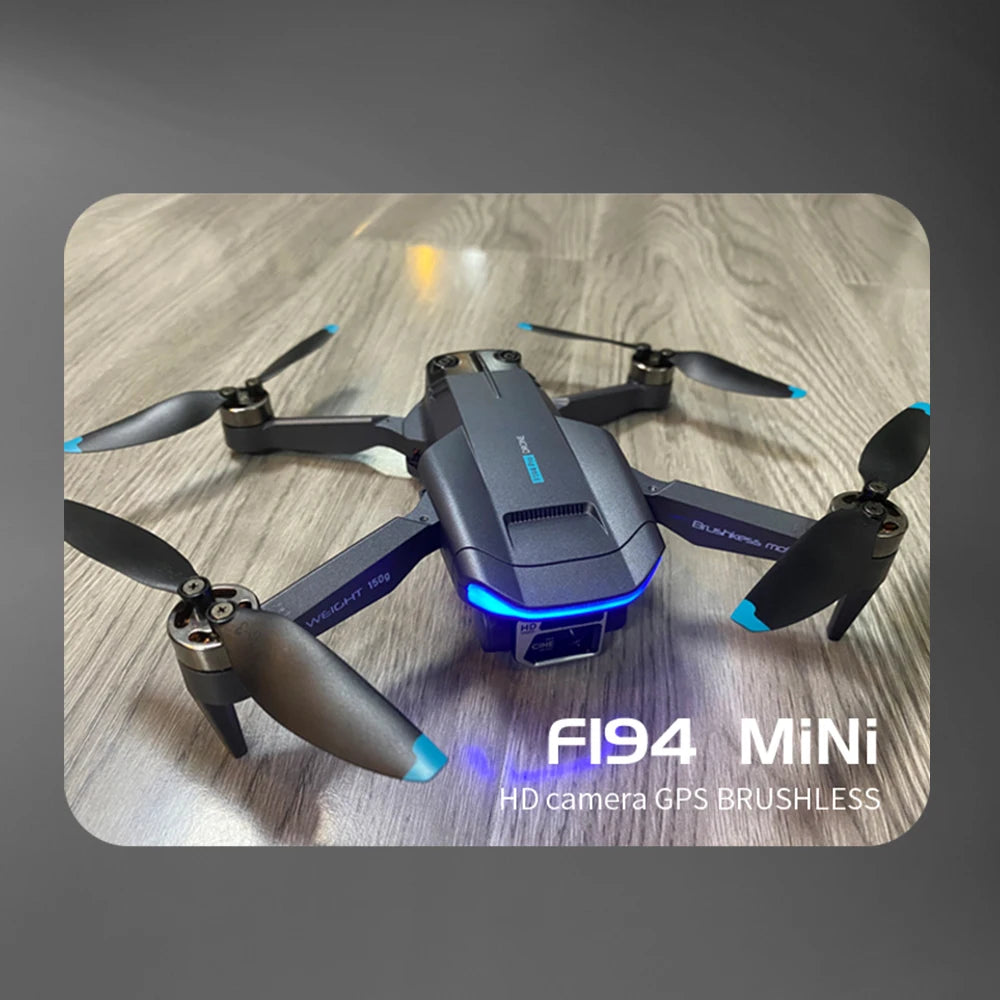F194 Mini GPS Drone, HELICOPTER Takeoff weight : 173g State of Assembly : Ready-
