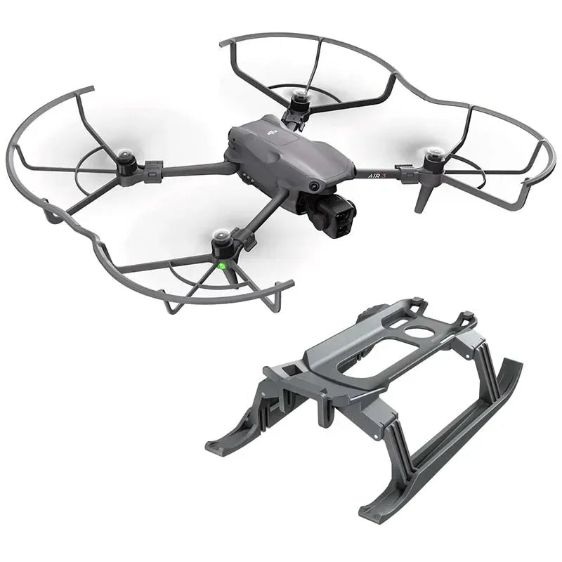 STARTRC Drone Accessories: Foldable Landing Gear for DJI Air 3 and Propeller Guard for DJI Air 3