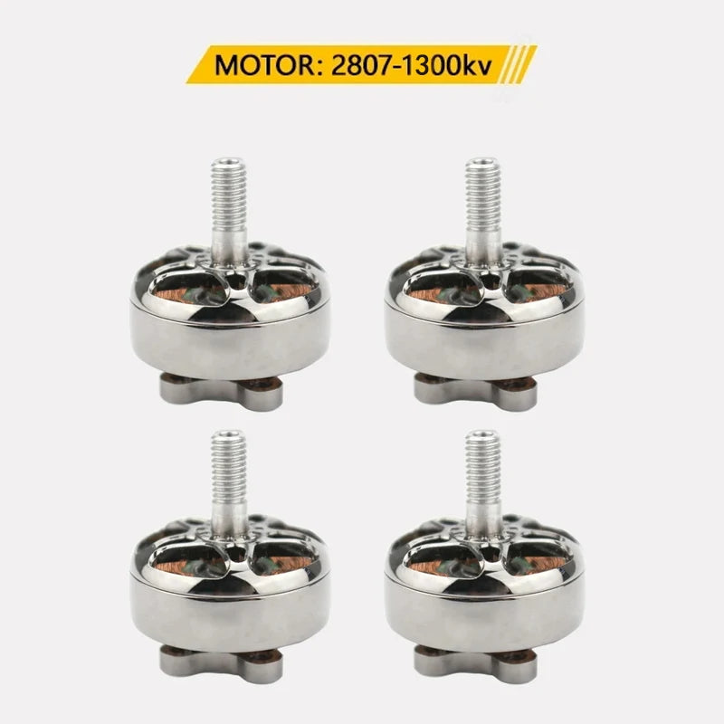 BLDC Max 2807 1300KV 3–6s 7 ″ FPV yarış uçağı için fırçasız motor