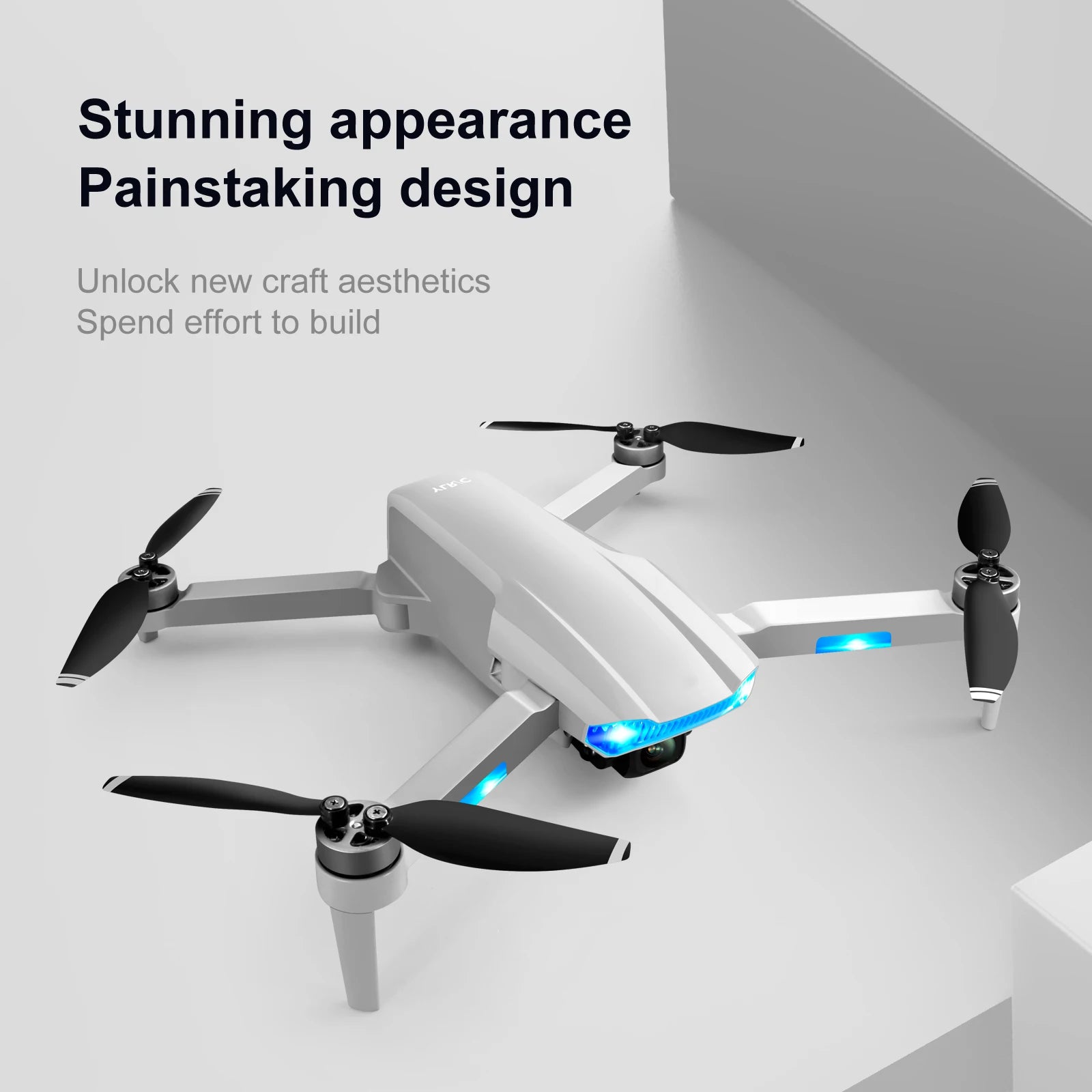 QJ S106 GPS Drone, stunning appearance painstaking design unlocks new craft aesthetics spend effort