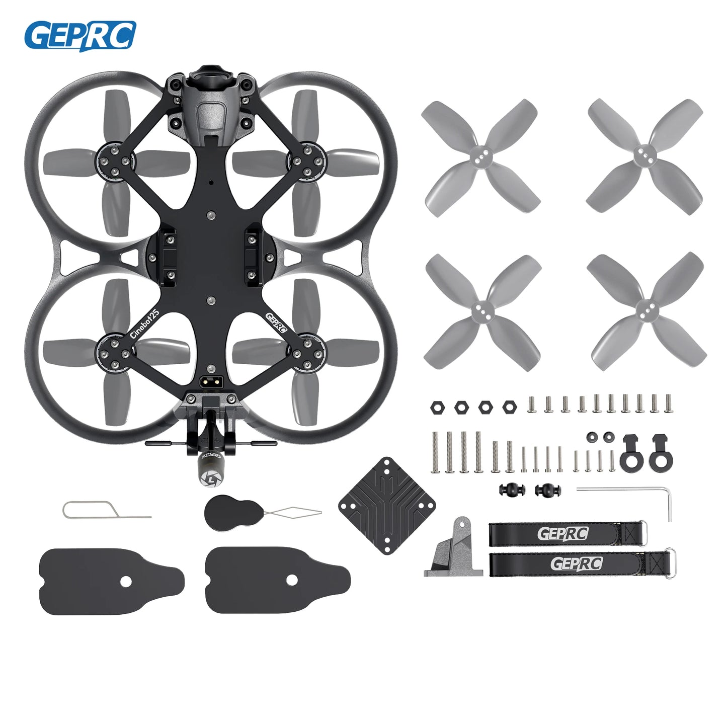 GEPRC Cinebot25 HD Wasp FPV Drone - 2.5inch  RC Racing Freestyle Quadcopter TAKER G4 45A AIO FC Runcam Link VTX Peano 5.8G Antenna