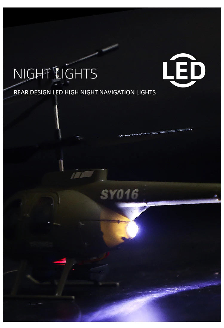 6Ch Rc Helicopter, NIGHT LIGHTS LED REAR DESIGN LED HIGH NIGHT NAVIGATION LIGHT