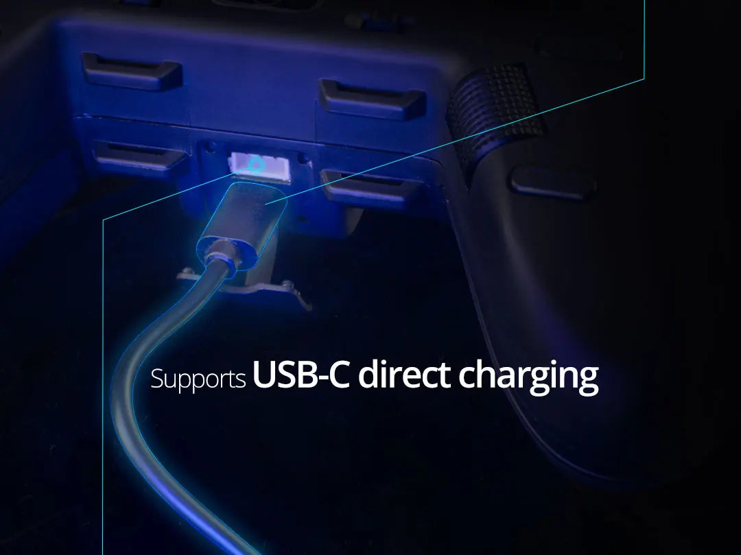 Supports USB-C direct charging
