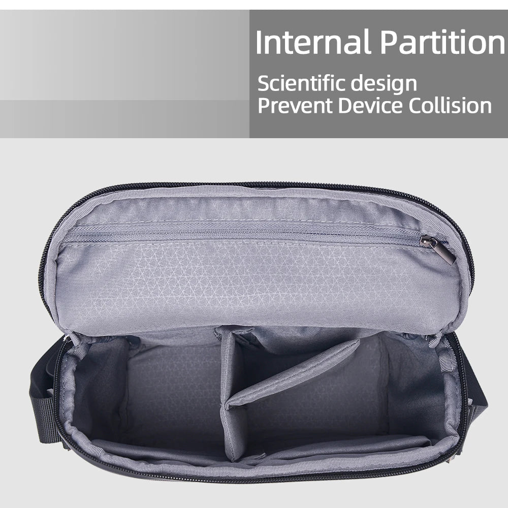 For DJI Mini 4 Pro Storage Bag, Internal Partition Scientific design Prevent Device Colli