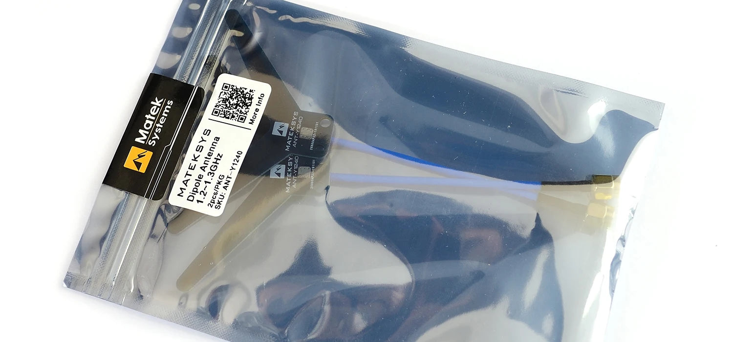 MATEK ANT-Y1240 - Mateksys DIPOLE ANTENNA 1.2-1.3GHZ 5 MATEK ANT-Y1240 - Mateksys DIPOLE