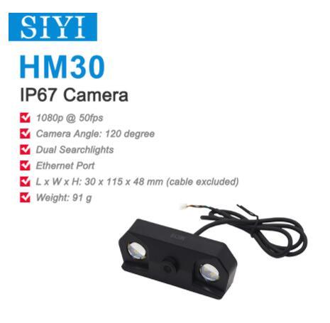 SIYI HM30 Transmitter - Full HD Digital Video Link Radio System Transmitter Remote Control OLED Touchscreen 1080p 60fps 150ms FPV OSD 30KM - RCDrone