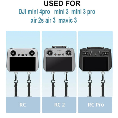 For DJI Mini 4 pro Strap AIR 3 Neck Lanyard With Screws Hanging for mini 3 pro MAVIC 3 PRO DJI RC 2 Accessories