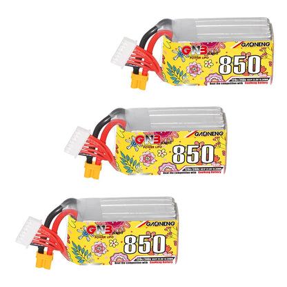 GaoNeng GNB 6S HV 22.8V 850mAh 120C Lipo Battery, GNB 6S HV Lipo battery: 22.8V, 850mAh, high-performance and reliable for FPV racing drones.