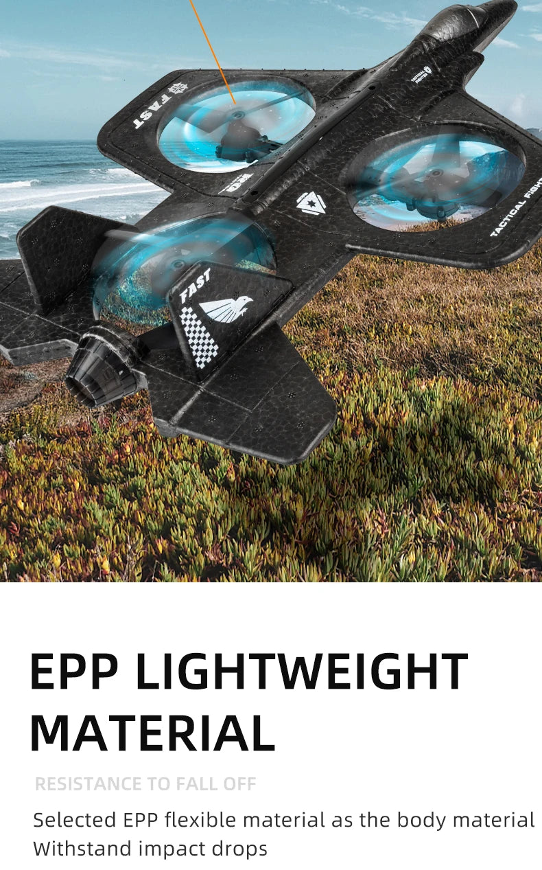 X66 Foam RC Airplane - with 108p 120° Wide Angle Camera Radio Controlled Palne Remote Control Aircraft Fighter Drone Toys for Boys 12 X66 Foam RC Airplane, EPP LIGHTWEIGHT MATERIAL RESISTANCE TO FALL OFF S