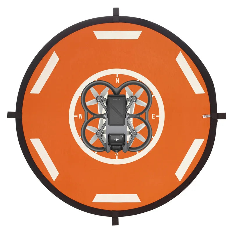 DJI Avata Landing Pad – Foldable Round/Square Drone Landing Mat 50/55/65/80cm with Ground Pegs, DJI Mini 3 Accessories
