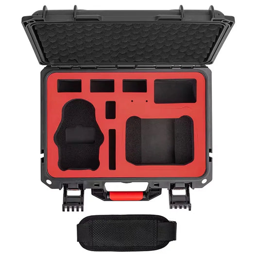 STARTRC Hard Waterproof Box for DJI Mini 4 Pro/Mini 3 Pro, IP67, fits RC/RC2/RC‑N1, Batteries & Charging Hub