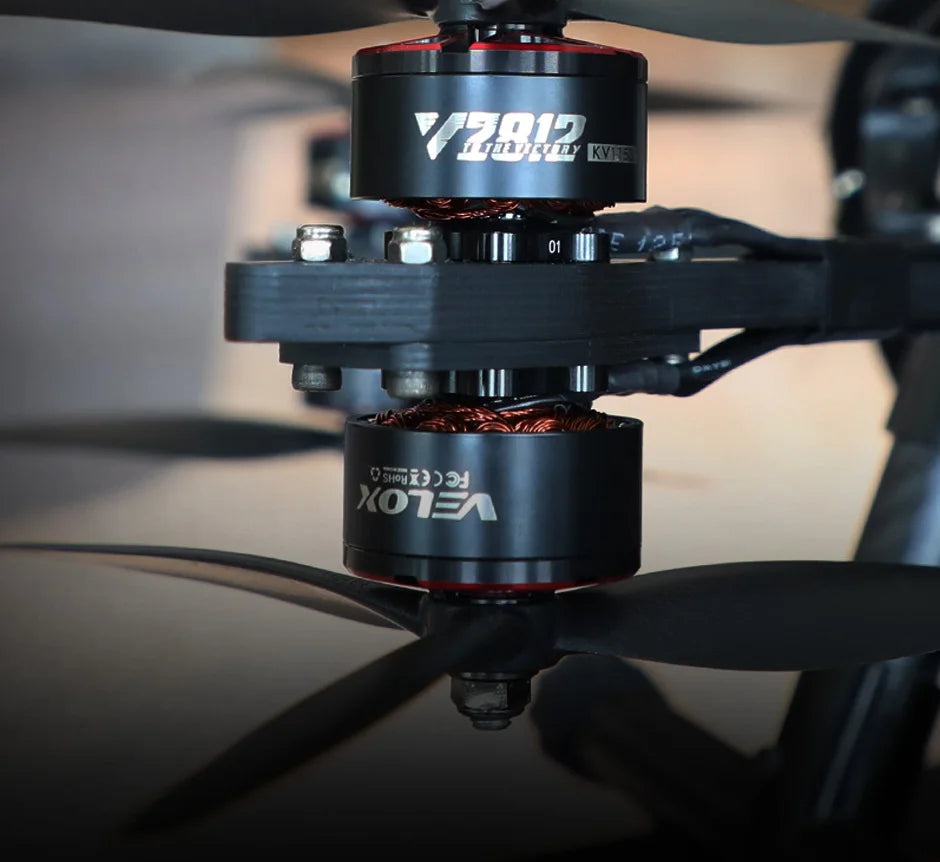 T-motor VELOX V2808 KV1300 KV1500 KV1950 3KG Thrust V series motor For FPV Racing Drone FPV Freestyle Frame 10 T-motor VELOX V2808 Motor SPECIFICATIONS Use