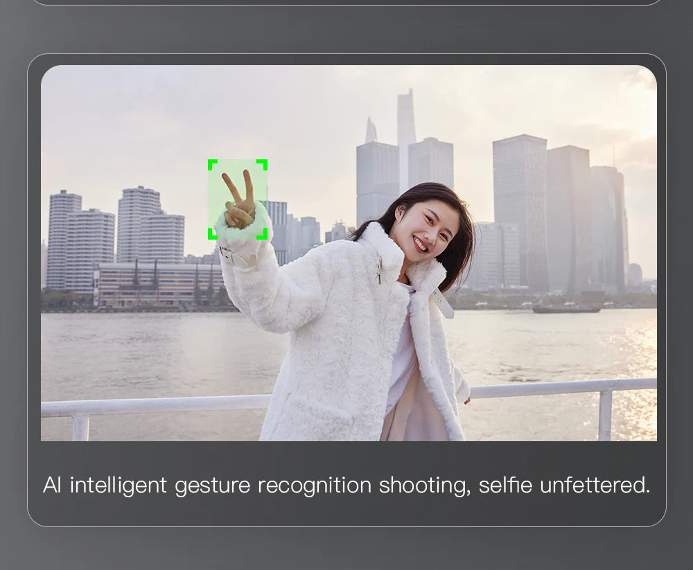 SJRC F22S 4K HD PRO Drone, Al intelligent gesture recognition shooting; selfie unfett