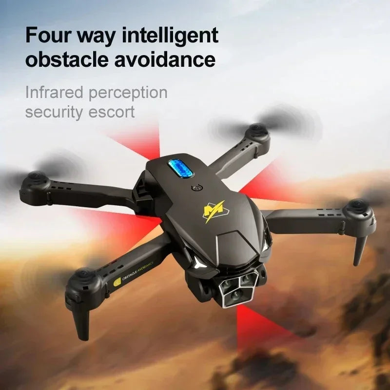 M3 Drone - 8K RC Plane Photography Drone Optical Flow Positioning Aircraft Four-Way Obstacle Avoidance Drone for Children