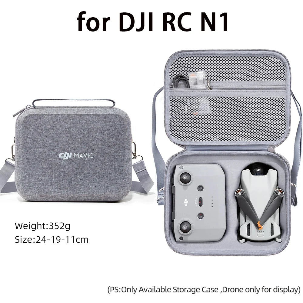 For DJI Mini 3 Pro/Mini 3 Storage Case - For DJI RC/RC N1 Remote