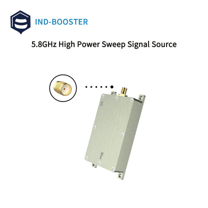 5.8GHZ Anti Drone Module, IND-BOOSTER 5.8GHz High Power Sweep Signal Source