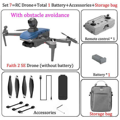 C-Fly Faith 2 SE Drone, The C-Fly Faith 2 SE drone features a 3km range, 4K camera, and smooth footage with its 3-axis gimbal.