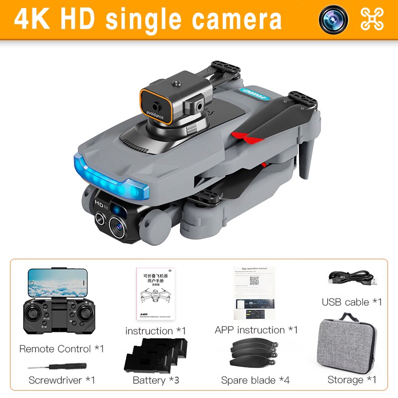 P15 Drone, 4K HD single camera 452743 WPTA USB cable *