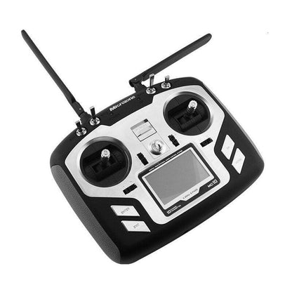 Microzone MC10 10CH 2.4GHz FHSS RC Transmitter With MC9008S Receiver PCM2048 PWM /M.bus for RC FPV Racing Drone Airplane - RCDrone