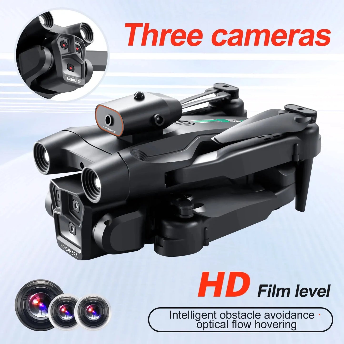 S92 Drone, three cameras QH Ho HD Film level Intelligetcab obstacle