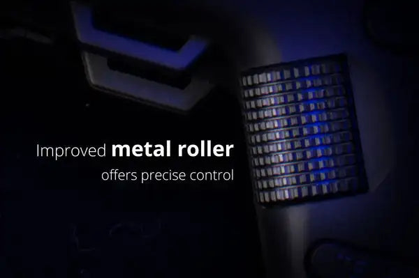 Improved metal roller offers precise