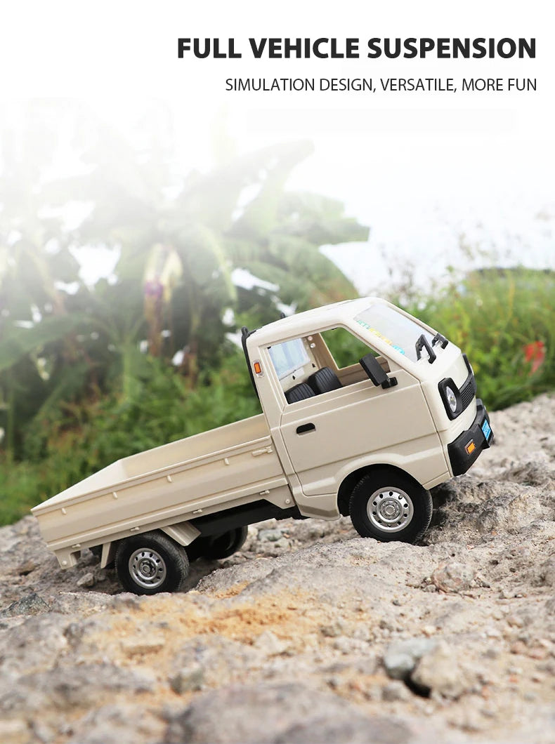 WPL D12 1:10 / 1:16 RC CAR, FULL VEHICLE SUSPENSION SIMULATION DESIGN; VERSATILE