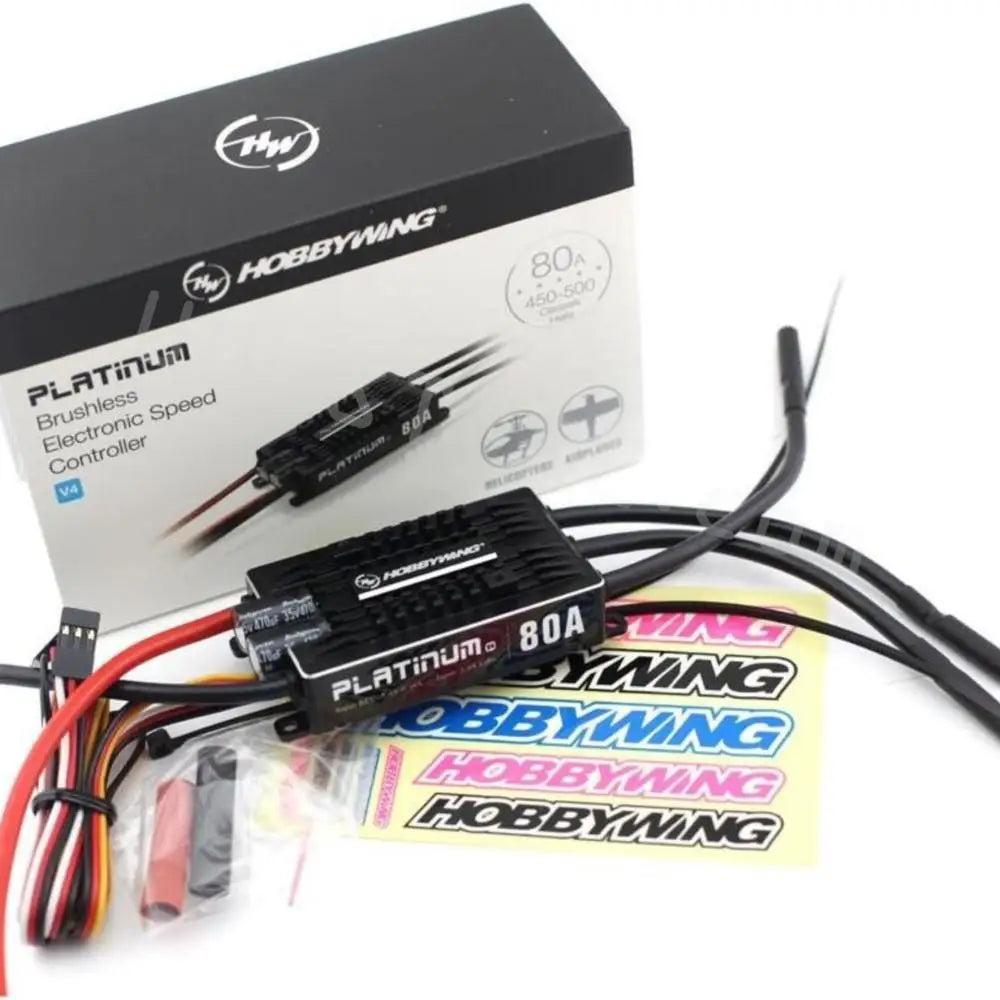 HobbyWing Platinum 80A V4 ESC, EooUAS EoSEYNa Hobbyming PLATinumo