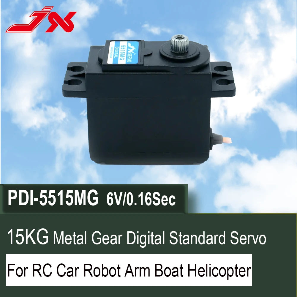 JX Servo, Metal Gear Digital Standard Servo For RC Car Robot Arm Boat Helicopter 3 8