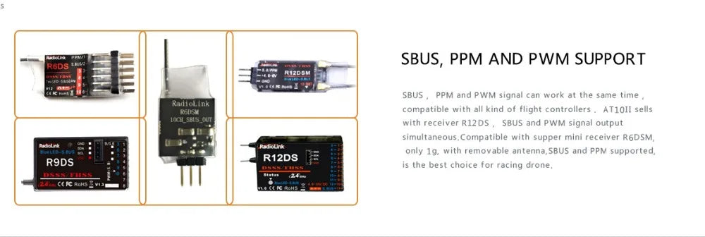 RadioLink AT10 II, ATIOII sells I0U_Sul $ QUi with receiver R