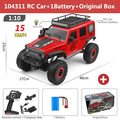 WLTOYS 12402 104311 12429 1:12 Rock Crawler RC Gari 50km/H 4WD Umeme kasi ya kasi gari mbali-barabara Drift kudhibiti watoto toy toy