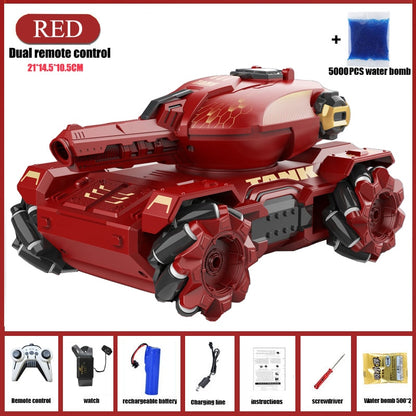 RC Car Children Toys for Kids, RED Dual remote control 21*14.5*10,5CM 5OOOPCS water