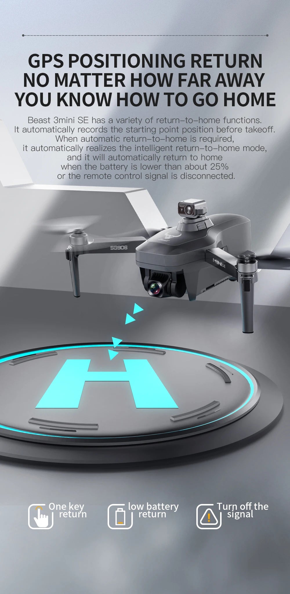 ZLL SG906 MINI SE Drone 4K HD Professional HD Camera 5G WiFi GPS With Brushless Motor 360° Obstacle Avoidance Quadcopter RC Dron 32 ZLL SG906 MINI SE Drone, GPS POSITIONING RETURN NOMATTER HOW FARAWAY YOU KNOW