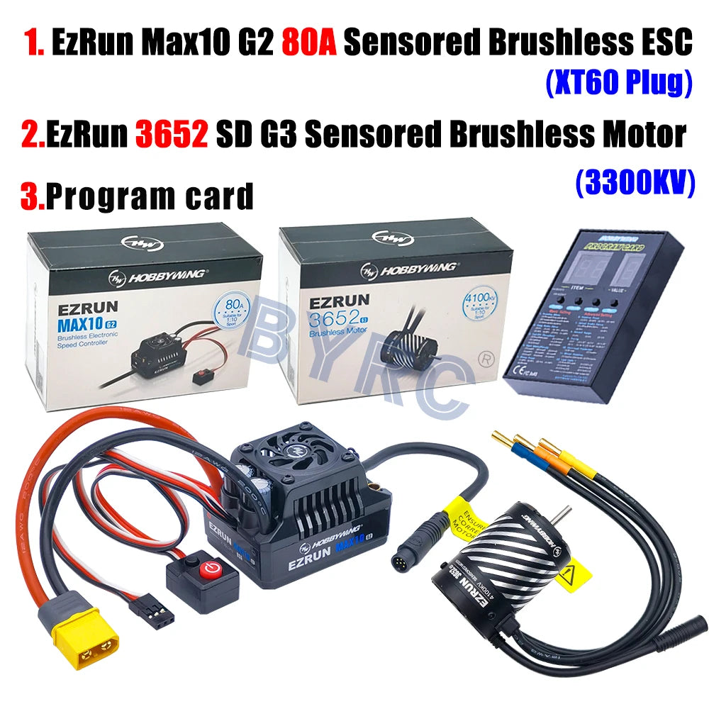 EzRun Max1o G2 8OA Sensored Brushless ESC (