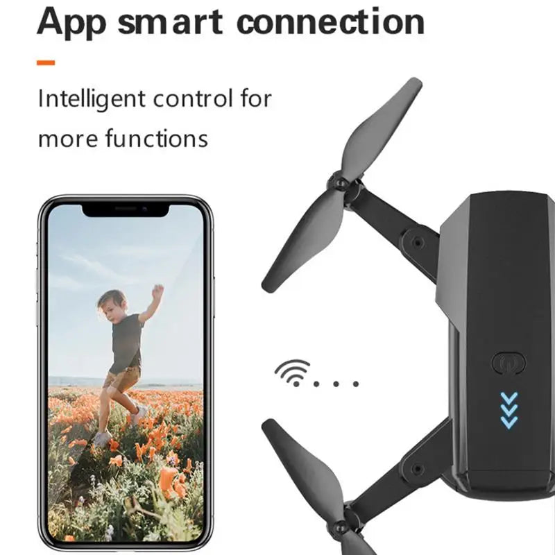 Q12 Drone, smart connection intelligent control for more functions y