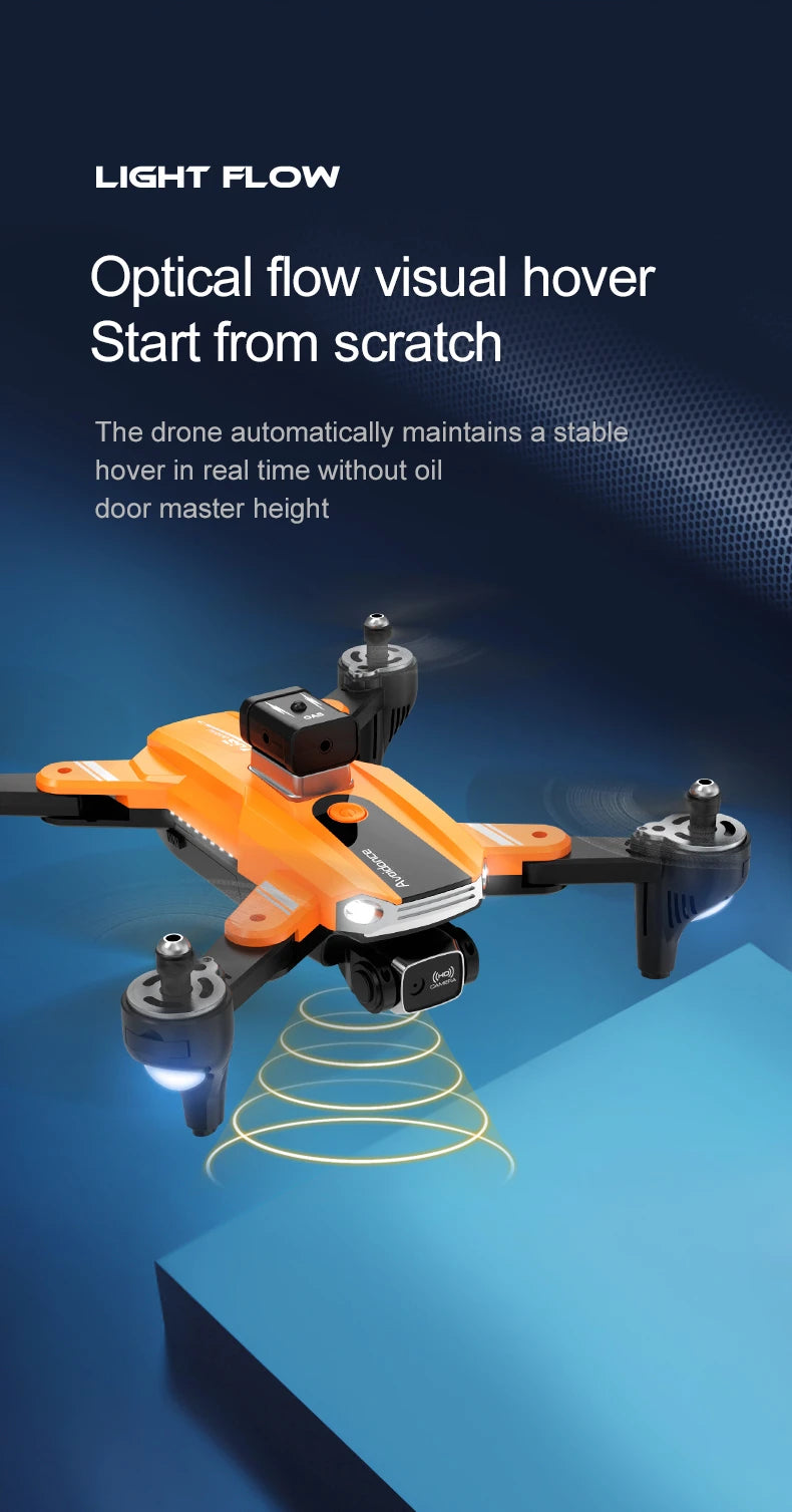 S8 Drone, drone automatically maintains a stable hover in real time without oil door