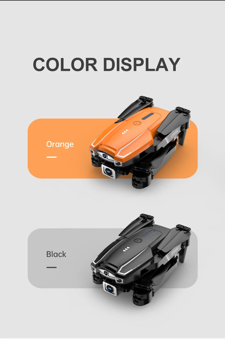 S2 Drone - 4K Profesional 5G WIFI Dual HD Camera Drone Quadcopter Drone HD Wide-Angle Dual Camera Gift Toy For Boy 29 S2 Drone, app-controlled controller mode : mode1 controller battery : 3