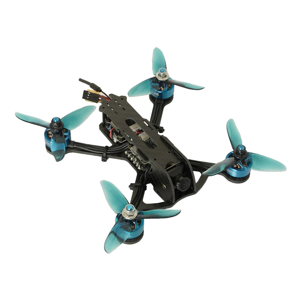 TCMMRC TX150 FPV Racing Drone - 3-Inch 150mm Wheelbase F4 Flight Contoller 400MW VTX 1507 2400KV Motors with LED Light BEC 10 TCMMRC TX150 FPV Racing Drone, FPV Capable Dimensions : 3-inch Controller Mode : MODE1