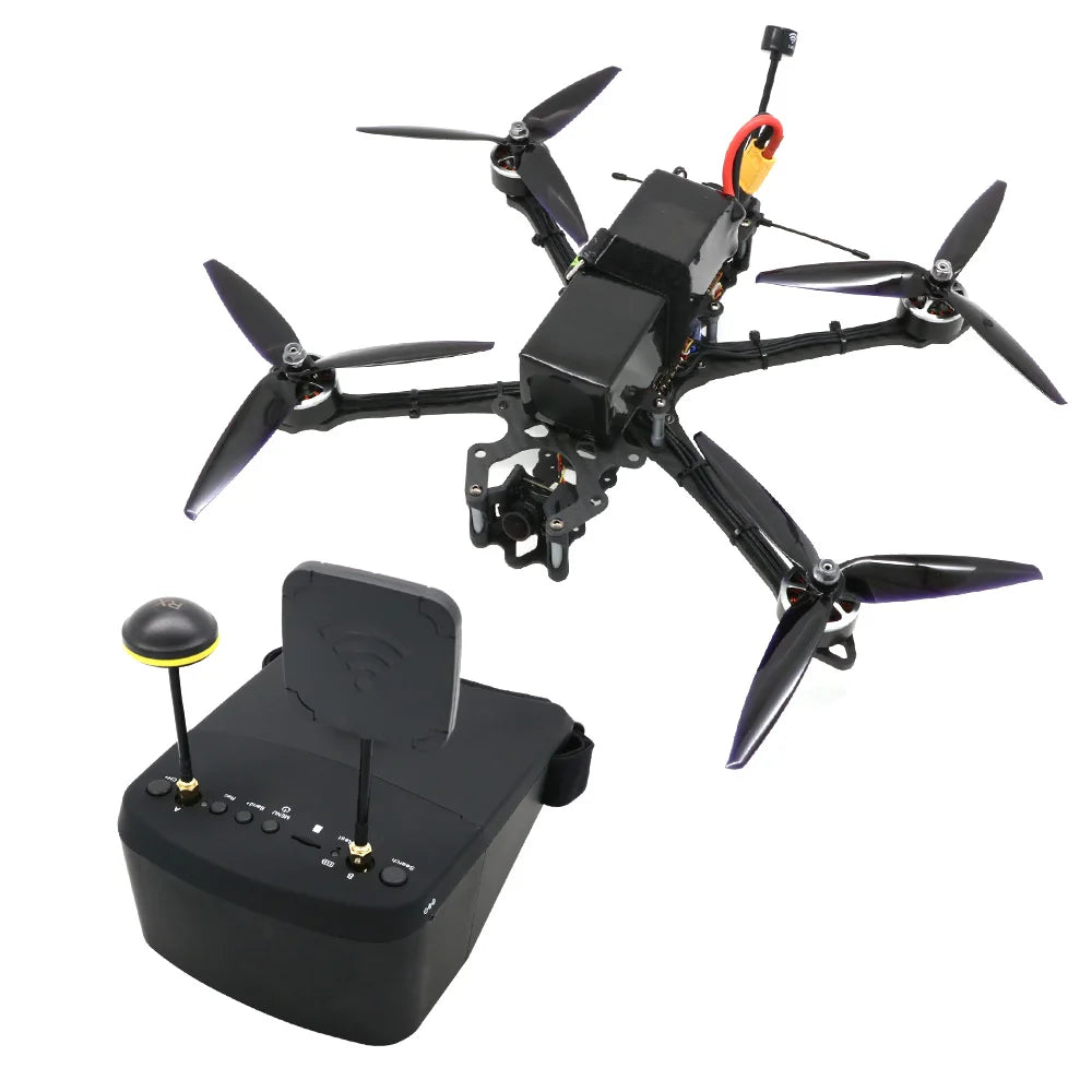 Long Distance Rc Drones 7 Inch Long Range FPV Drone RTF Kit – 2810 Motors, F4 FC, 50A ESC, ELR ...