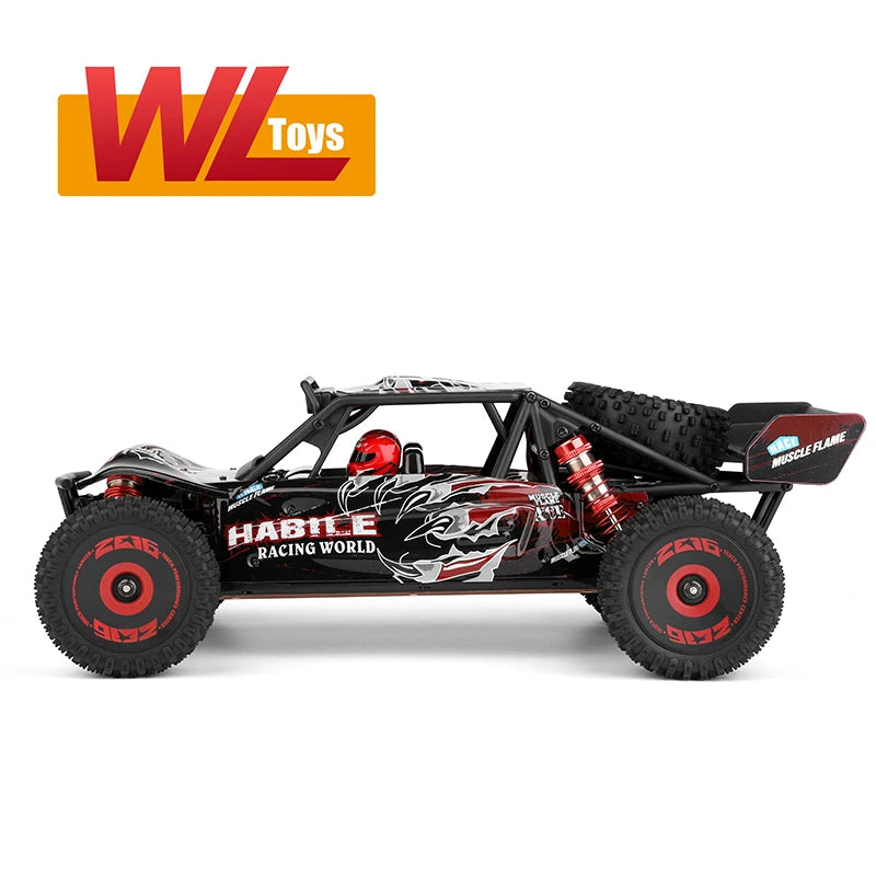 Wltoys 124017 124007 1/12 2.4G Racing RC Car, WE Toys HABICE WORLD TuScuEfLANE RAC