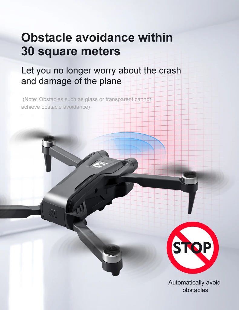 Z908 MAX Drone, stqp automatically avoids obstacles within 30 square meters 