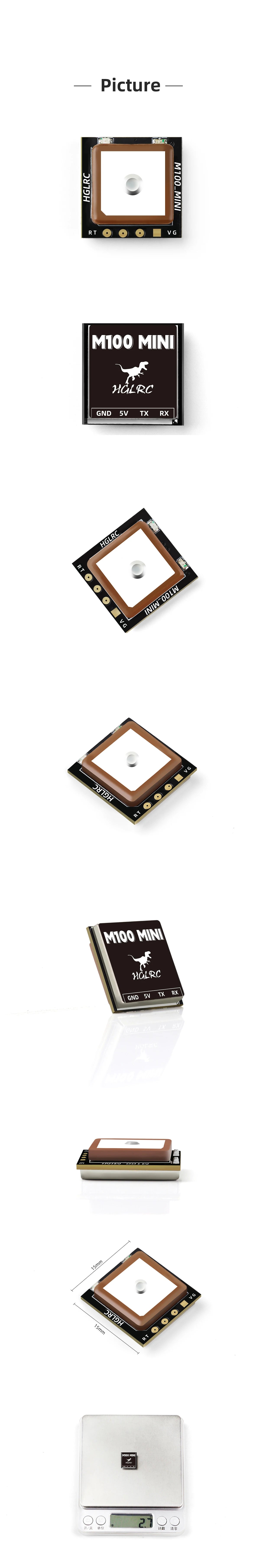 HGLRC M100 MINI GPS 10th Generation UBLOX Chip Specification: Chip