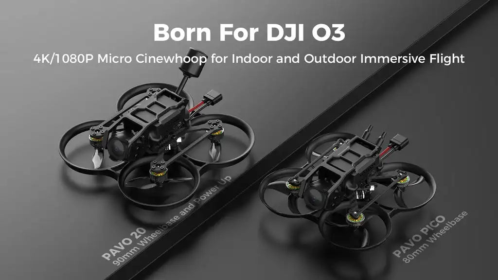 BETAFPV Pavo20 - Brushless BWhoop FPV Quadcopter HD VTX F4 2-3S 20A AIO V1 Flight Controller Mini Drone 6 BETAFPV Pavo20, Born For DJI 03 4K/1O8OP Micro Cinewhoop for Indoor and