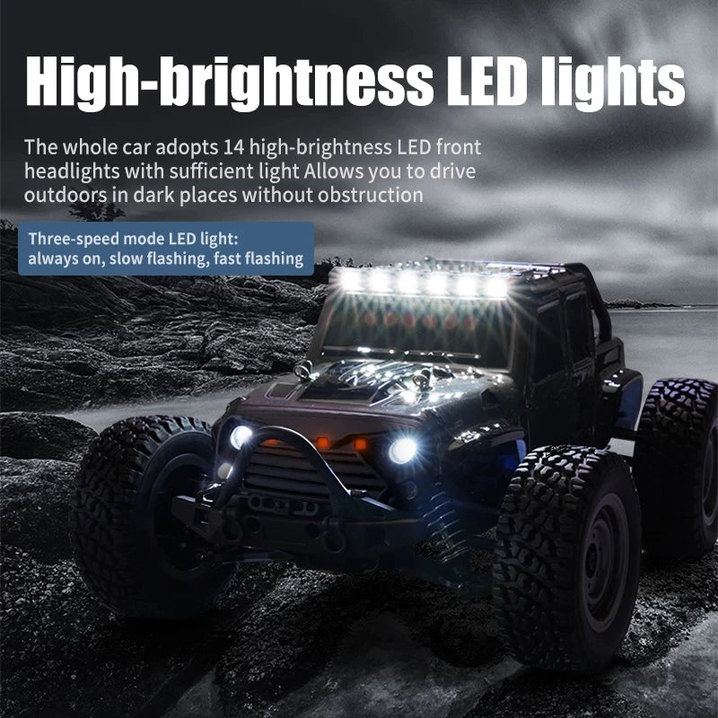 the whole car adopts 14 high-brightness LED front headlights with sufficient light