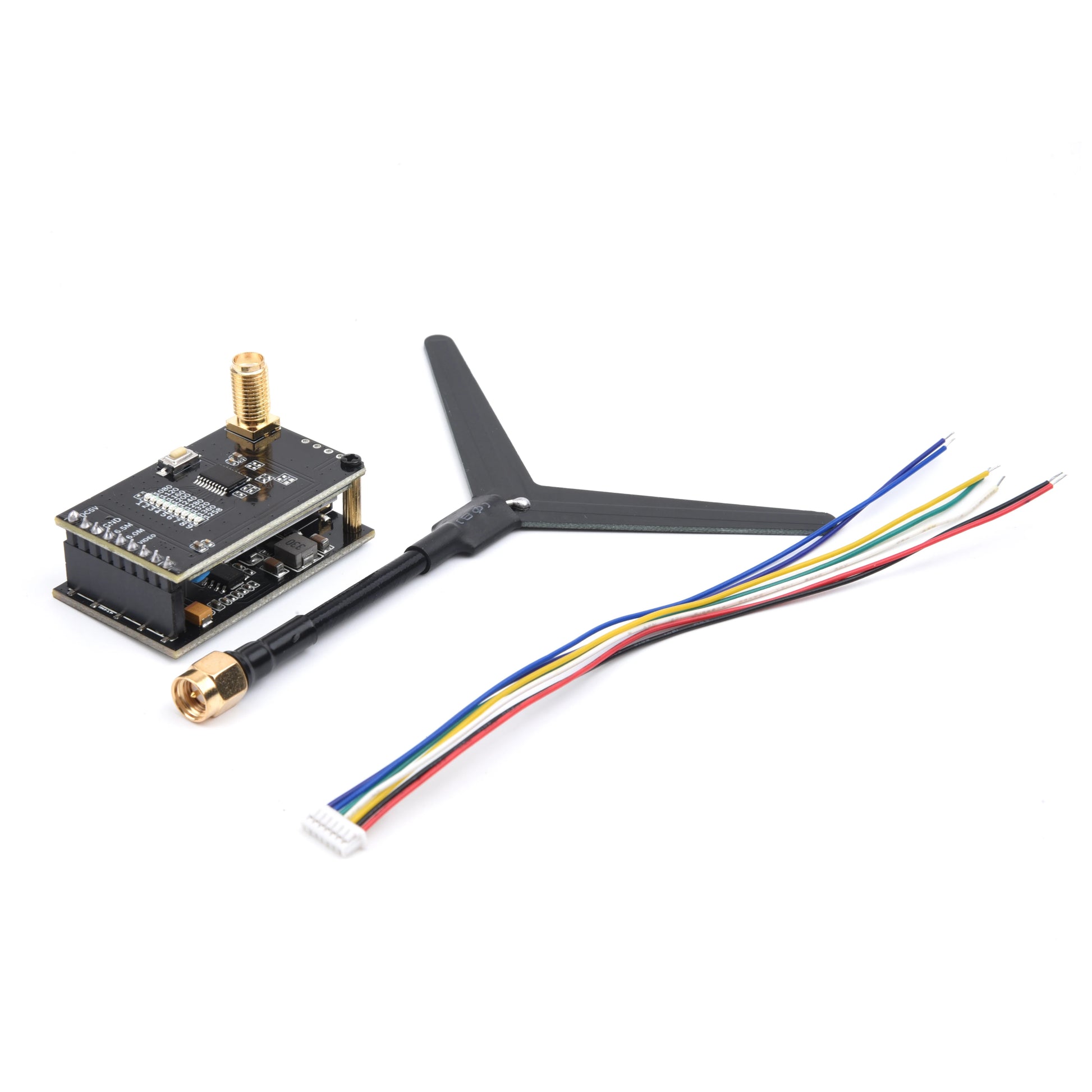 1.2G 0.1mW/25mW/200mW/800mW VTX & VRX - 9CH Transmitter Receiver FPV Video System Combo for RC Models Drone Quad Enhancement Booster